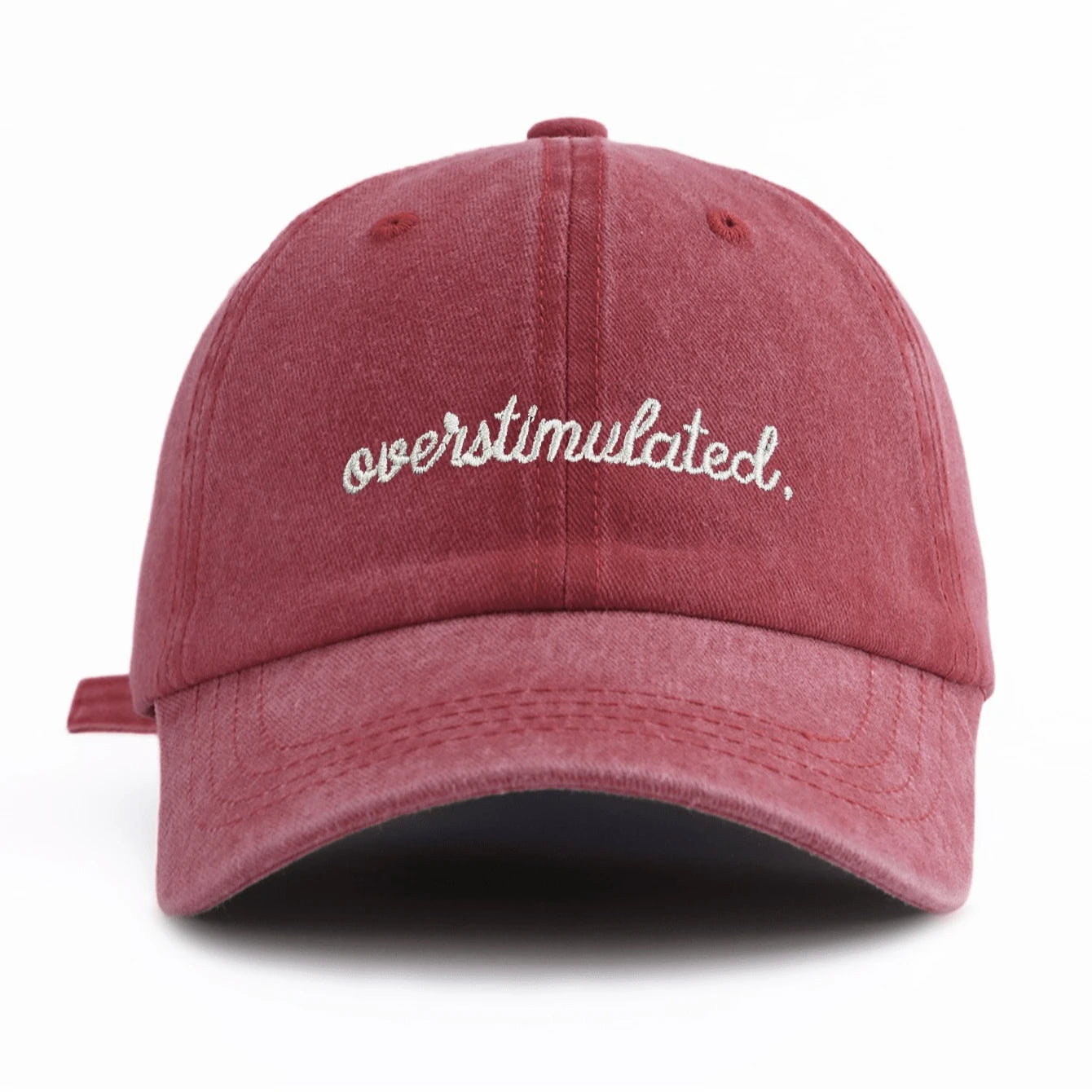 Camel Print Washed Baseball Cap