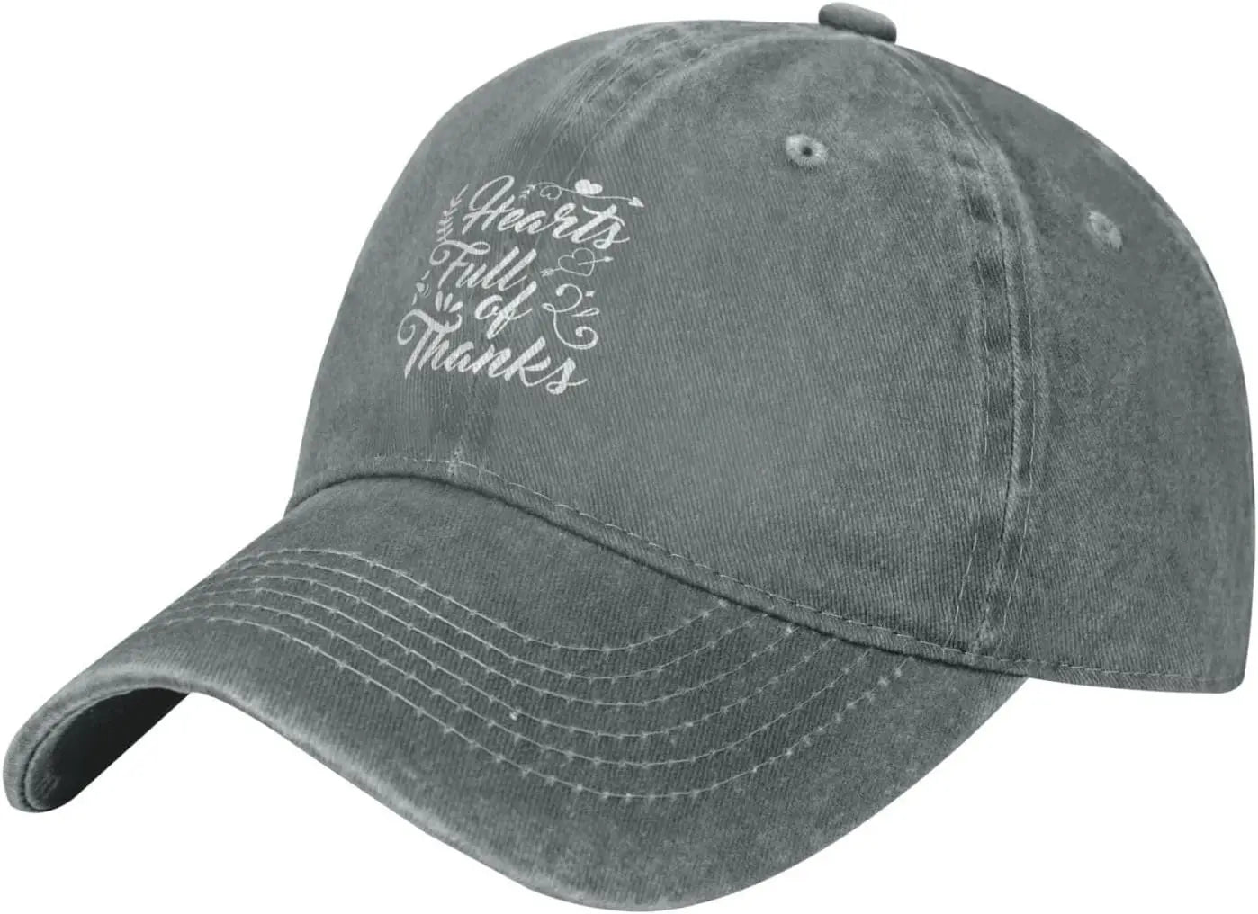 Hearts Full Of Thanks Vintage Baseball Cap
