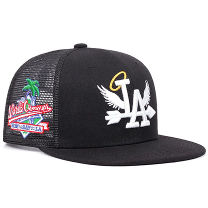 LA Wings Coconut Embroidered Mesh Baseball Cap