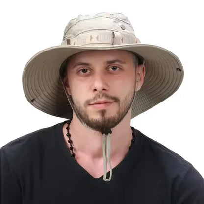 Wide Brim UV Protection Bucket Hat