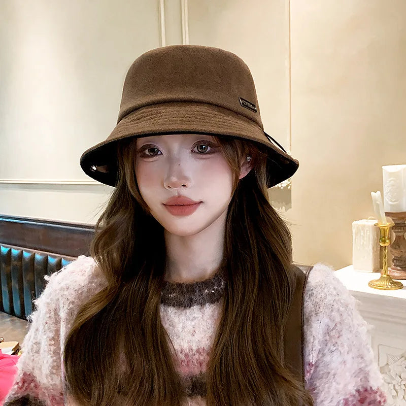 Elegant All-Season Bucket Hat Women