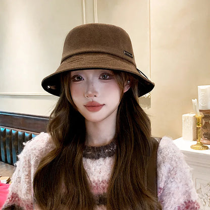 Elegant All-Season Bucket Hat Women