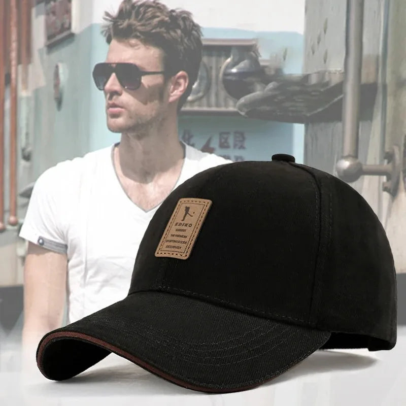 Wide Brim Round Top UV Protection Baseball Hat