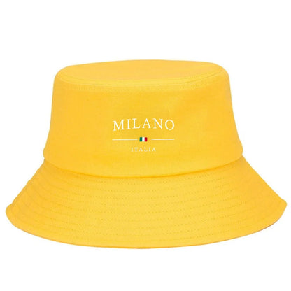 Milano Print Cotton Bucket Hat