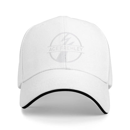 Ace Frehley Logo Vintage Kiss Band Baseball Cap
