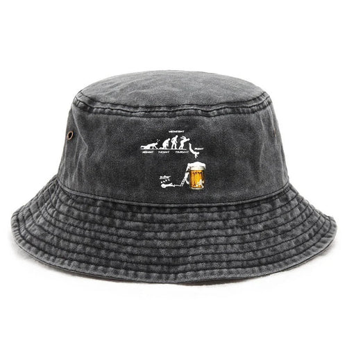Vintage Humor Cotton Washed Weekend Bucket Hat