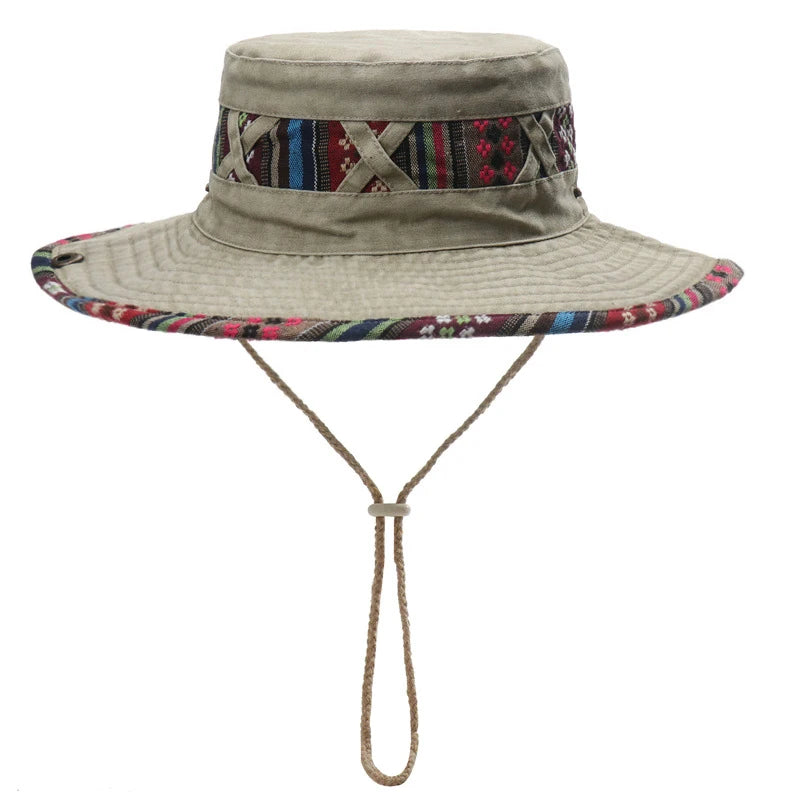 Waterproof Wide Brim Bucket Hat