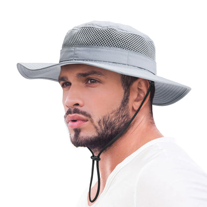 Men's Outdoor Mesh Bucket Hat