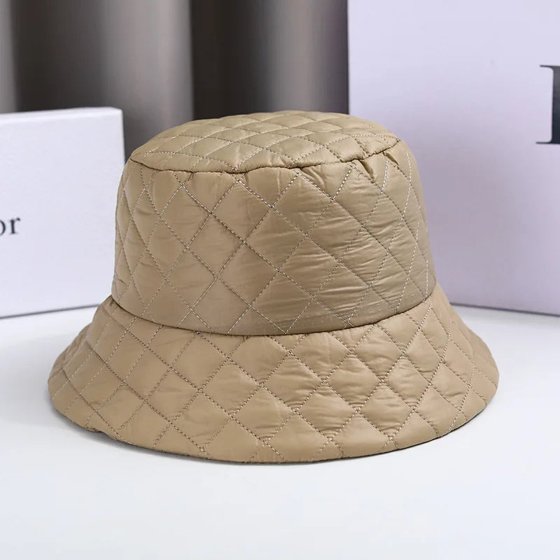Kids Japanese Down Warm Bucket Hat
