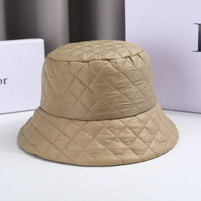 Kids Japanese Down Warm Bucket Hat
