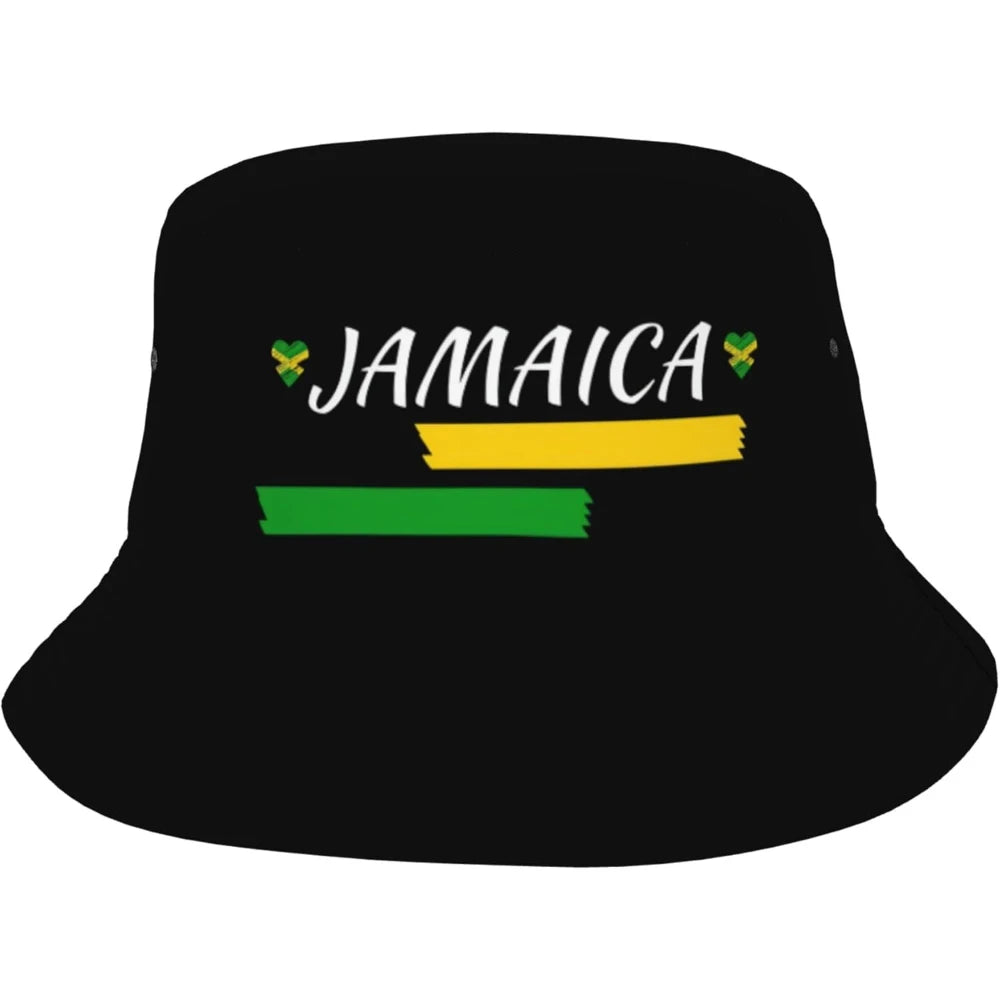 Jamaica Flag Retro Bucket Hat