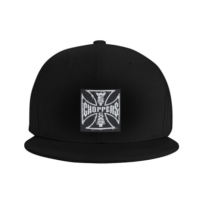 West Coast Iron Cross Choppers Breathable Unisex Snapback Cap