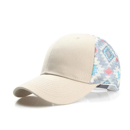 Unisex Casual Cotton Mesh Baseball Cap