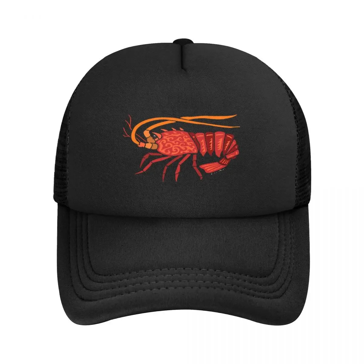 California Spiny Lobster Mesh Snapback Unisex Baseball Cap