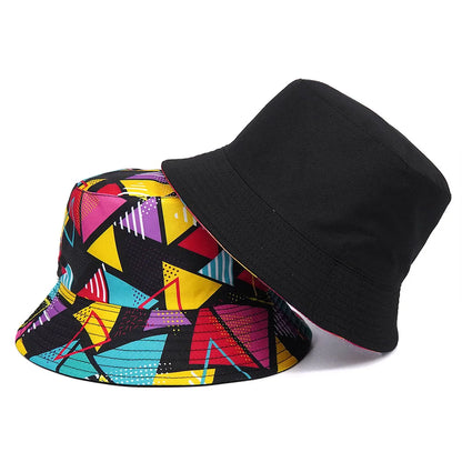 Unisex Reversible Tie-dye Bucket Hat