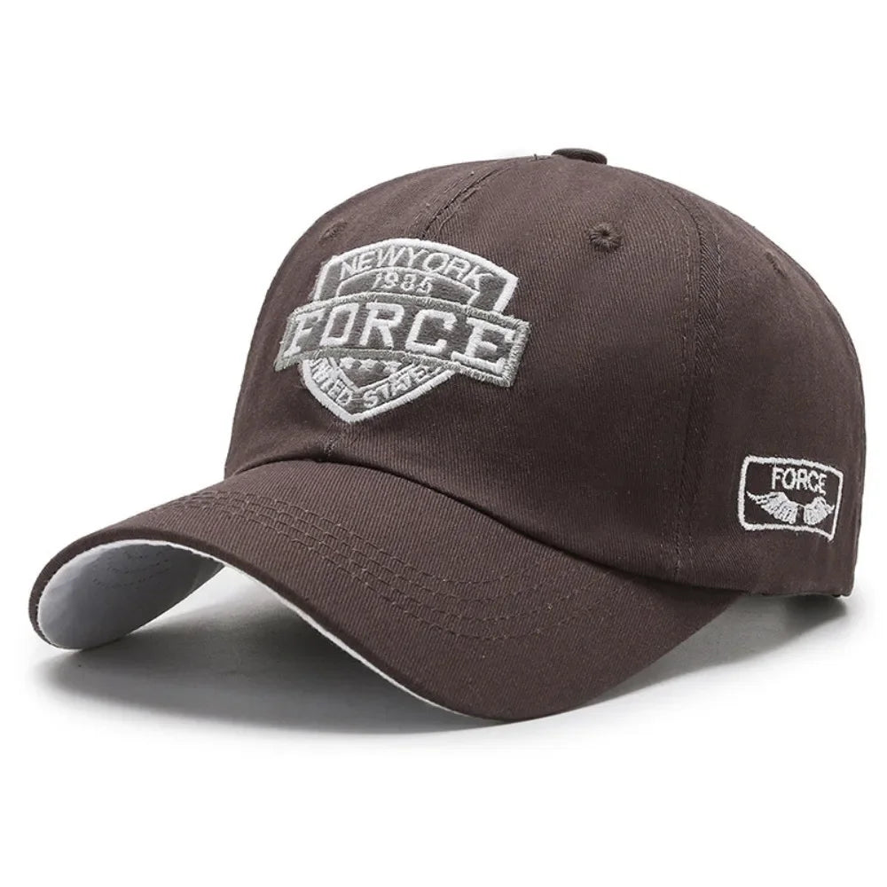 Shield Embroidered Baseball Cap