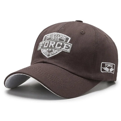 Shield Embroidered Baseball Cap