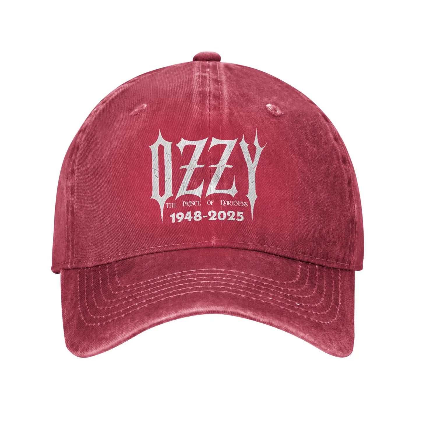 Ozzys Osbournes Washed Retro Trucker Baseball Cap