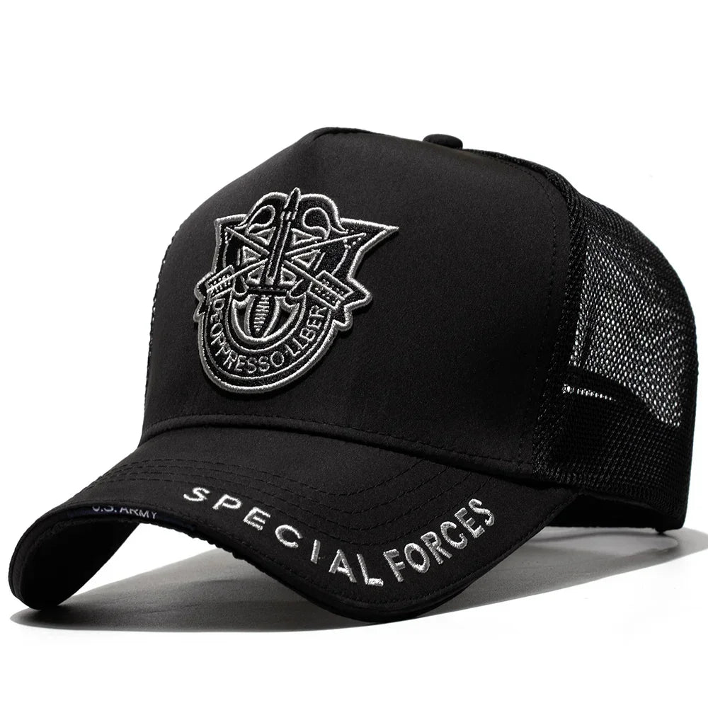 Breathable Mesh Adjustable Baseball Cap