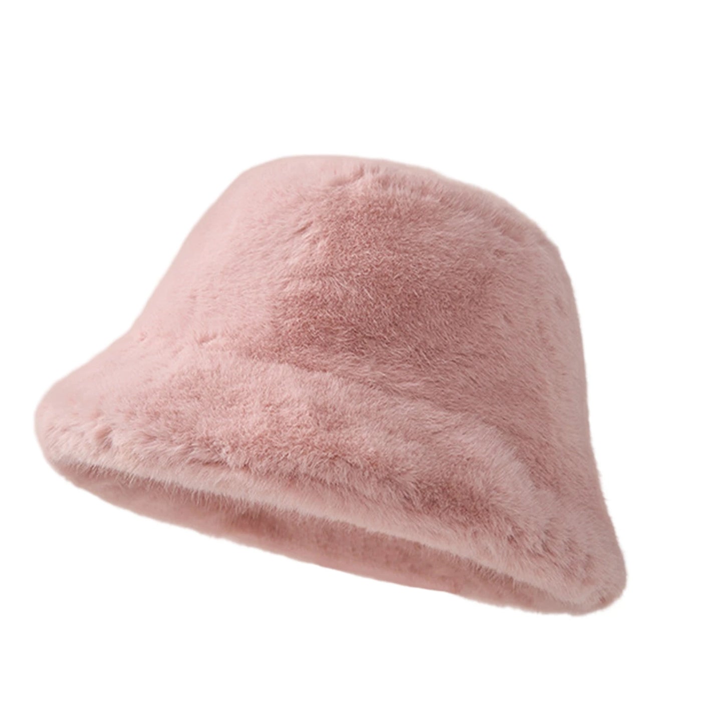 Warm Lamb Wool Winter Bucket Hat