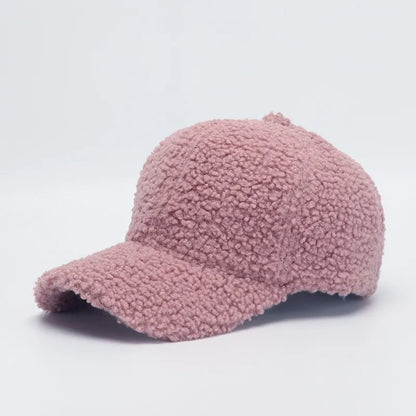 Winter Faux Fur Warm Baseball Cap
