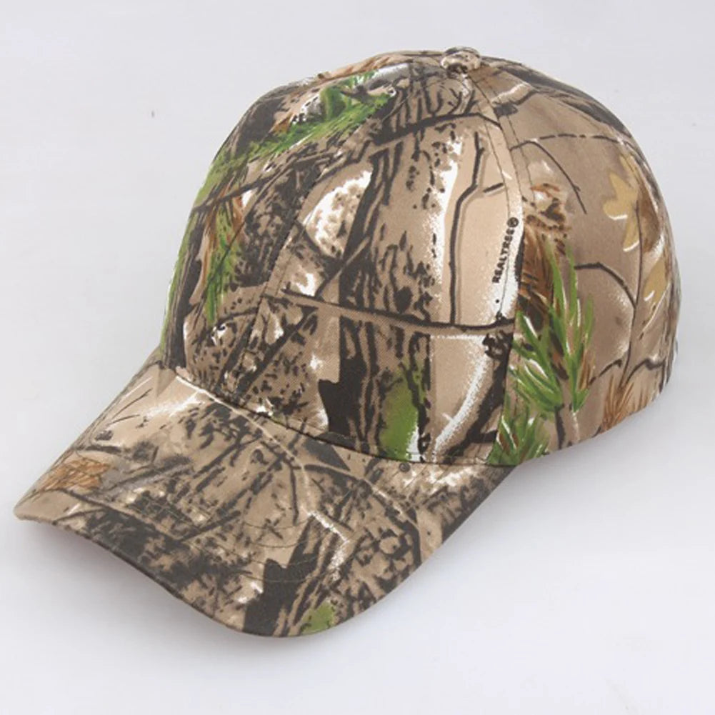 Camo Jungle Leaves Quick Dry Baseball Cap