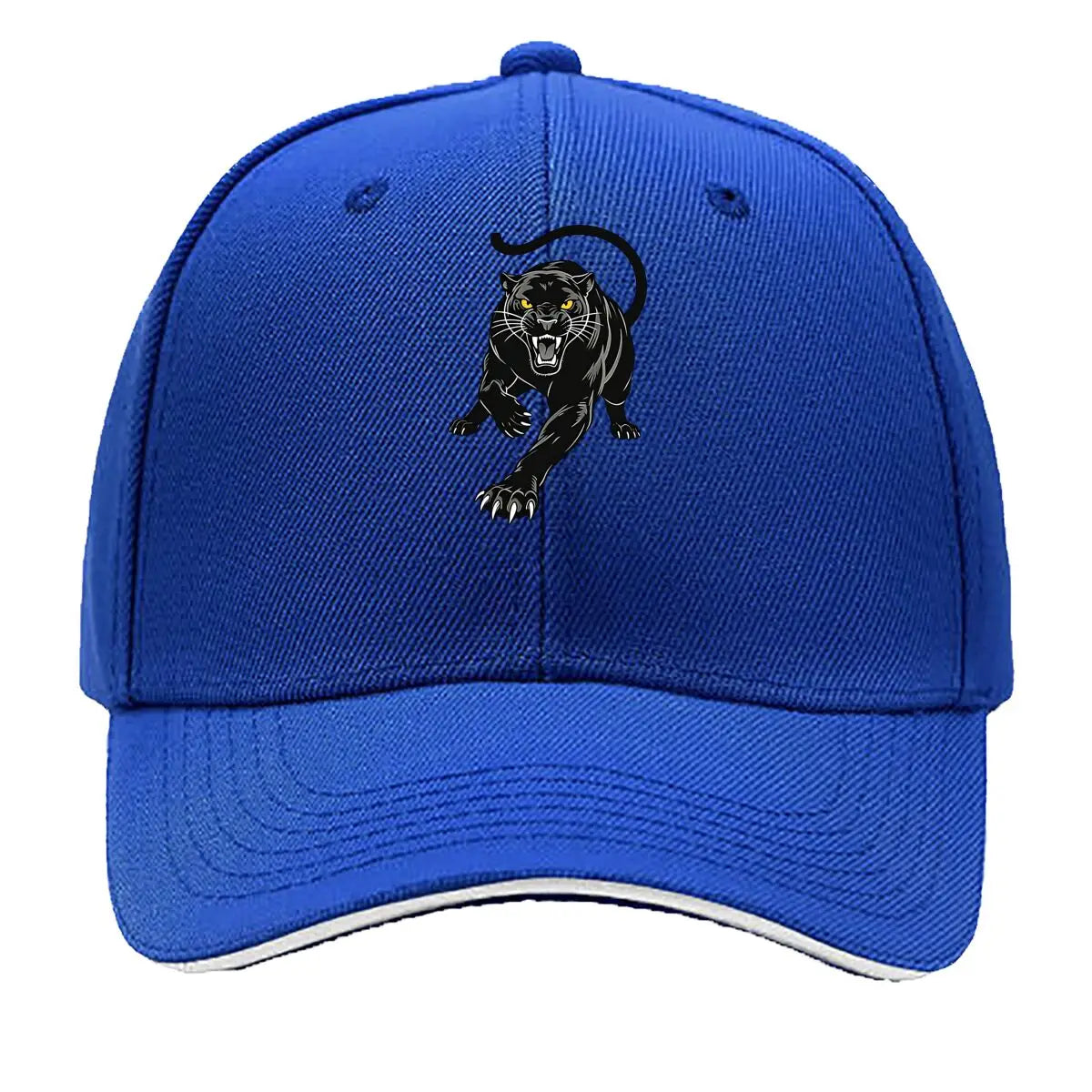 Black Panther Glowing Eyes Streetwear Snapback Baseball Cap