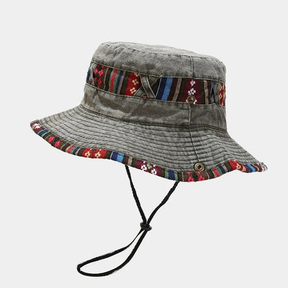 Cotton National Wind Bucket Hat