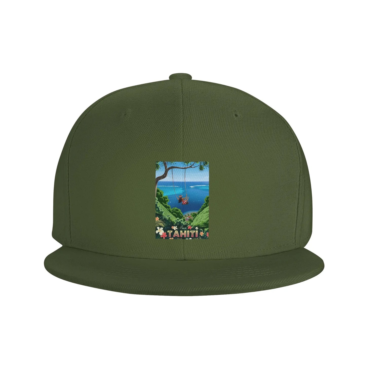 Hinano Tahiti Tropical Beer Brand Graphic Snapback Cap