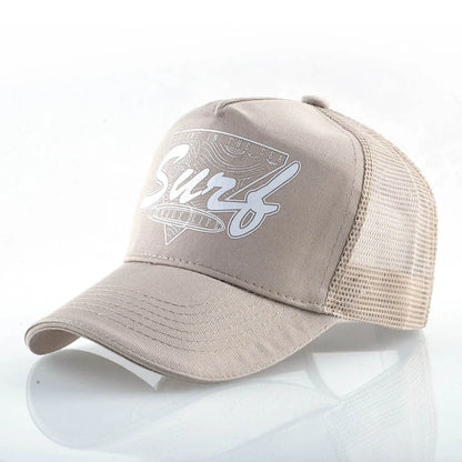 FS Red Yellow 5 Panel Baseball Cap For Men Summer