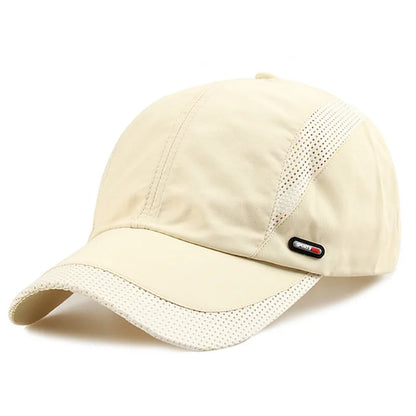 Summer Brand For Men Sports Running Sweat Baseball Cap