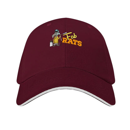 Fab Rats Original Welder Rat Logo Baseball Hat