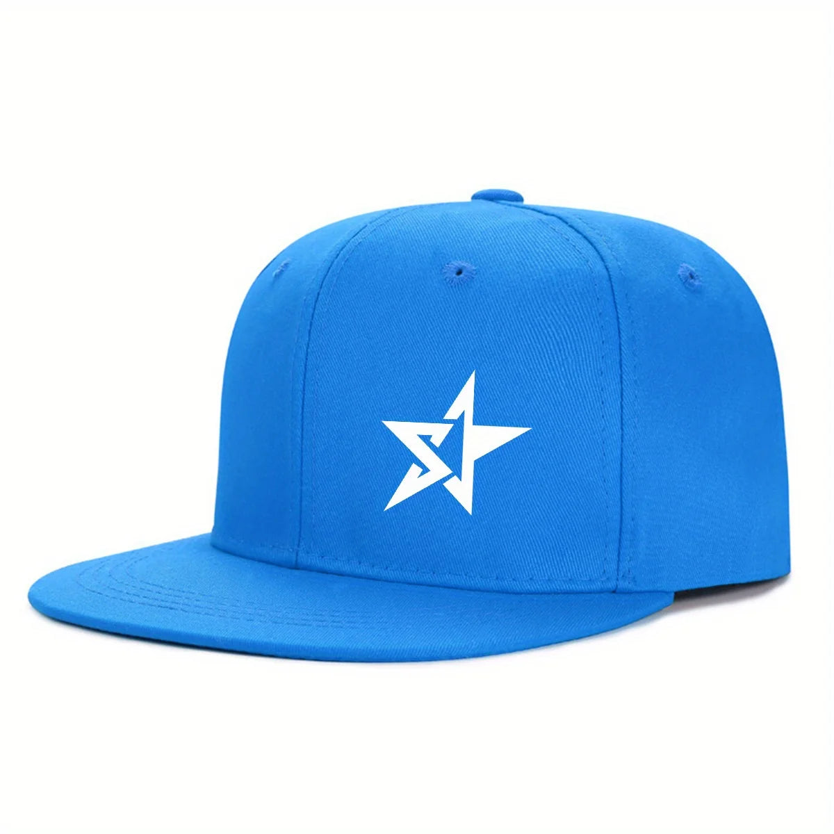 Breathable Wide Brim Hardtop Flat Brim Hip Hop Baseball Hat