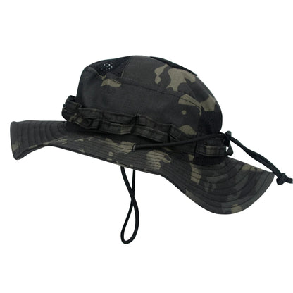 Camo Outdoor Breathable Boonie Bucket Hat