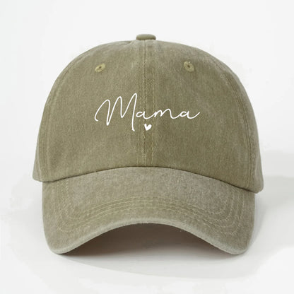 New Printed Heart Mama Fashionable Baseball Cap