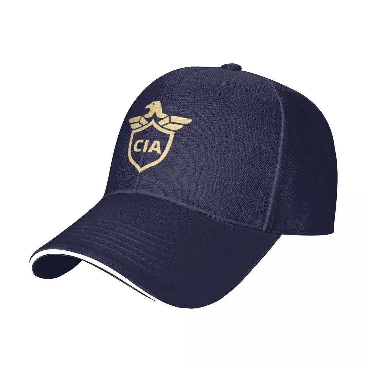 CIA Eagle Golden Hip Hop Trucker Baseball Cap