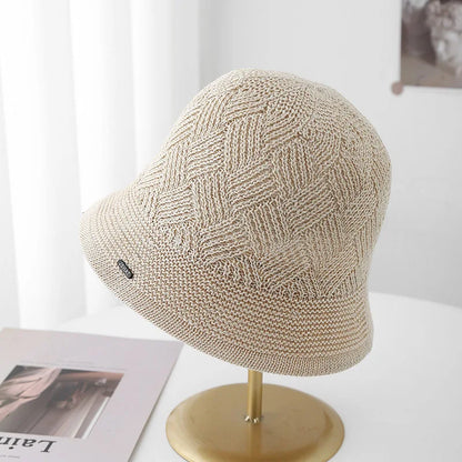 Women’s Retro Knit Bucket Hat