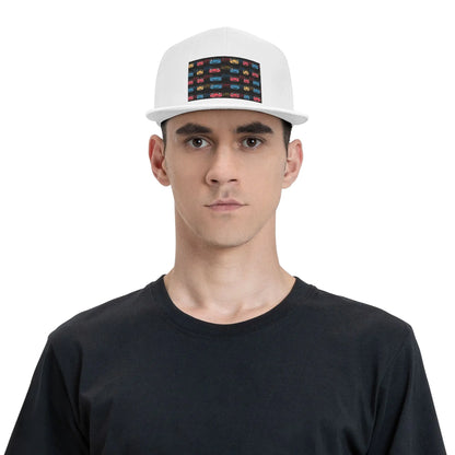Cute Miata Face Casual Outdoor Snapback Cap