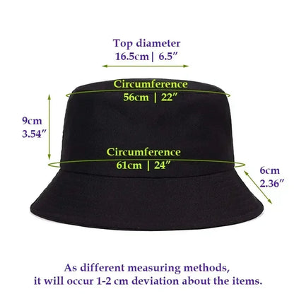 Wild Life Printed Reversible Double Side Beach Bucket Hat
