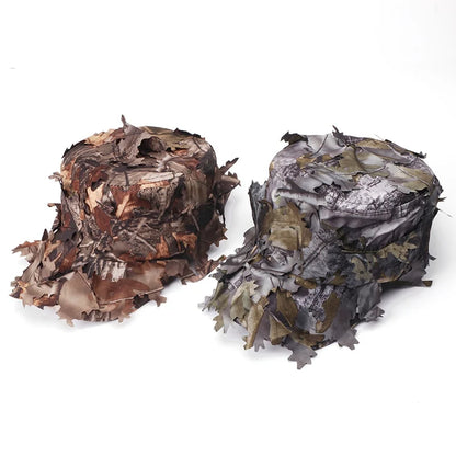 3D Leaf Camo Tactical Hunting Cap