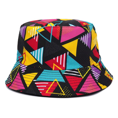 Unisex Reversible Tie-dye Bucket Hat