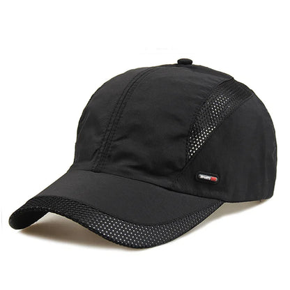 Summer Brand For Men Sports Running Sweat Baseball Cap