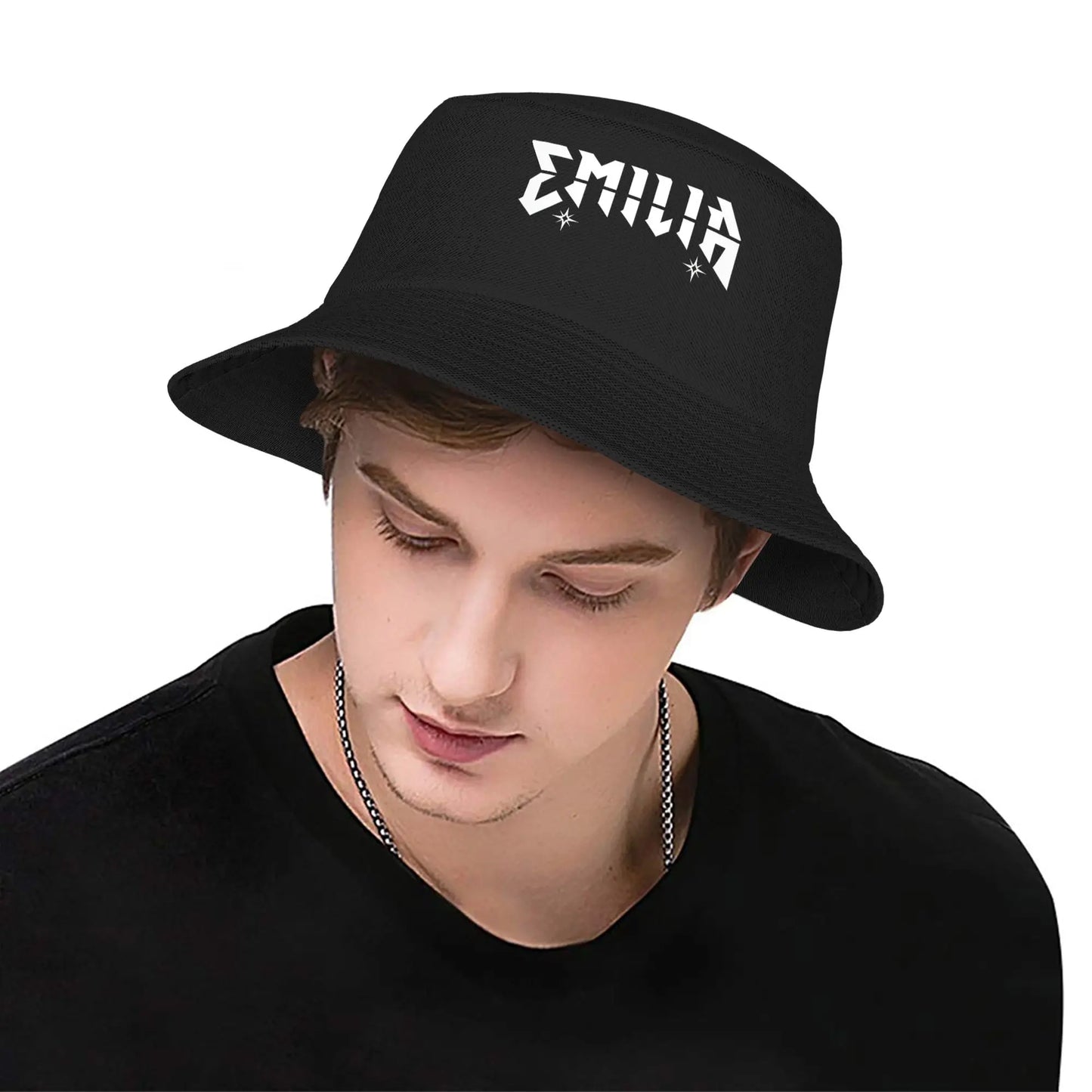 Emilia Mernes Famous Spanish Beach Travel Sunscreen Bucket Hat