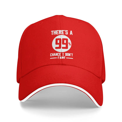99 Percent Dont Care Y2K Trucker Baseball Cap