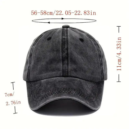 Astro Style Embroidery Vintage Cotton Baseball Cap