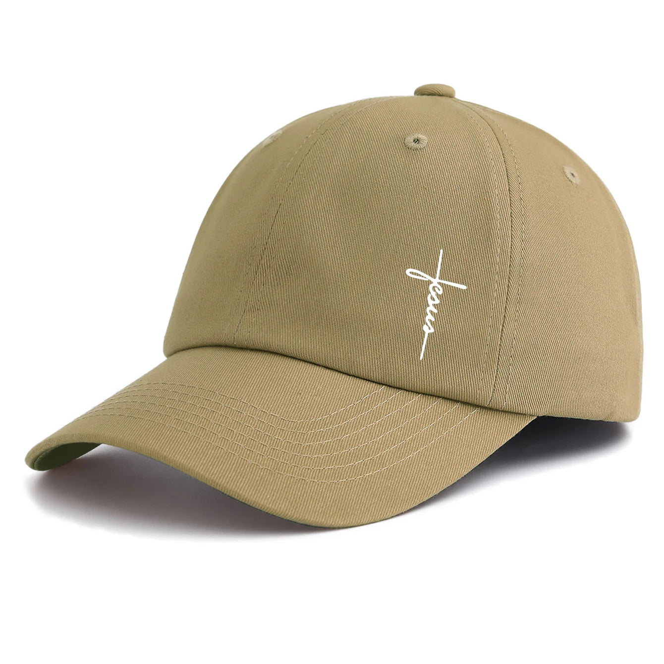 Minimalist Faith Print Retro Baseball Cap