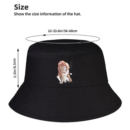 Eerie Eye Covered Manga Graphic Bucket Hat