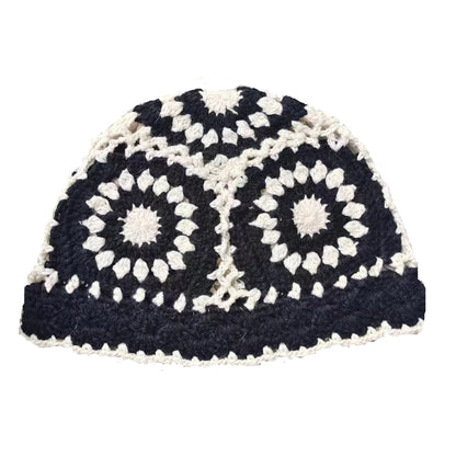 Handmade Crochet Hollow Korean Fashion Bucket Hat