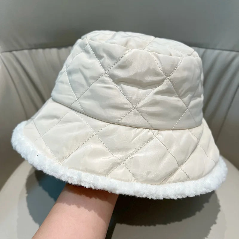 Lightweight Warm Cotton Winter Bucket Hat