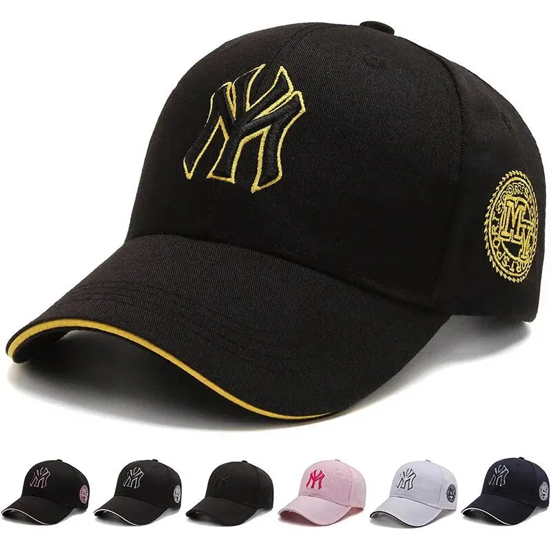 Casual Korean Embroidery Letter Sunshade Baseball Cap